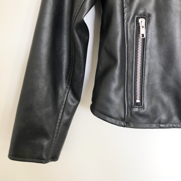 Gap Faux Leather Moto Jacket - Picture 7 of 10